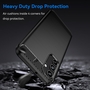 TPU H�lle f�r Samsung Galaxy A15 Carbon Fiber Skin Brushed Schutzcover Soft Case
