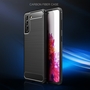 TPU H�lle f�r Samsung Galaxy S22 Carbon Fiber Skin Brushed Schutzcover Soft Case
