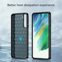 TPU H�lle f�r Samsung Galaxy S21 FE Carbon Fiber Skin Brushed Schutzcover Case