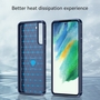 TPU H�lle f�r Samsung Galaxy S21 FE Carbon Fiber Skin Brushed Schutzcover Case