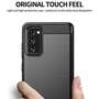 TPU H�lle f�r Samsung Galaxy S20 FE Carbon Fiber Skin Brushed Schutzcover Case