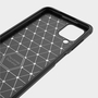 TPU H�lle f�r Samsung Galaxy A12 Carbon Fiber Skin Brushed Schutzcover Soft Case