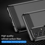TPU H�lle f�r Samsung Galaxy A72 Carbon Fiber Skin Brushed Schutzcover Soft Case