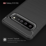 TPU H�lle f�r Samsung Galaxy S10 5G Carbon Fiber Skin Brushed Schutzcover Case