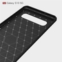 TPU H�lle f�r Samsung Galaxy S10 5G Carbon Fiber Skin Brushed Schutzcover Case
