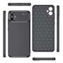 TPU H�lle f�r Samsung Galaxy A05 Carbon Fiber Muster Shockproof Back Cover Case