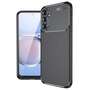 TPU H�lle f�r Samsung Galaxy A05s Carbon Fiber Muster Shockproof Back Cover Case