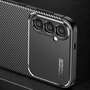 TPU H�lle f�r Samsung Galaxy S24 PLUS Carbon Fiber Muster Shockproof Cover Case