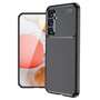 TPU H�lle f�r Samsung Galaxy S23 FE Carbon Fiber Muster Shockproof Cover Case