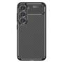 TPU H�lle f�r Samsung Galaxy S23 Carbon Fiber Muster Shockproof Back Cover Case