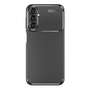 TPU H�lle f�r Samsung Galaxy A14 Carbon Fiber Muster Shockproof Back Cover Case