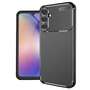 TPU H�lle f�r Samsung Galaxy A25 Carbon Fiber Muster Shockproof Back Cover Case
