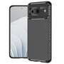 TPU H�lle f�r Google Pixel 8 Carbon Fiber Muster Shockproof Back Cover Case