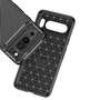 TPU H�lle f�r Google Pixel 8 PRO Carbon Fiber Muster Shockproof Back Cover Case