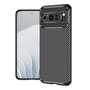 TPU H�lle f�r Google Pixel 8 PRO Carbon Fiber Muster Shockproof Back Cover Case