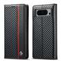 LC.IMEEKE Handy Tasche fr Google Pixel 8 PRO Carbon Wallet Stripe Hlle Etui