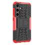 Outdoor H�lle f�r Samsung Galaxy S24 Tire Rutschfest Kickstand PC TPU Cover Case