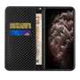 Handy Tasche f�r Samsung Galaxy S24 Carbon Fiber Wallet H�lle Magnet Klapp Etui