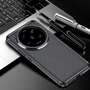 TPU H�lle f�r Xiaomi 14 Ultra Carbon Fiber Muster Shockproof Back Cover Case