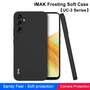IMAK TPU Hlle fr Samsung Galaxy A34 UC-3 Series Frosted Matt Soft Cover Case
