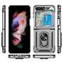 Outdoor H�lle f�r Samsung Galaxy Z Flip5 TPU PC Hybrid Sergeant Ring Cover Case