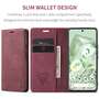 CASEME Handy Tasche f�r Google Pixel 8a Wallet 013 Series Klapp H�lle Business