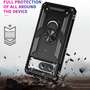Outdoor H�lle f�r Google Pixel 8a TPU PC Hybrid Sergeant Armor Ring Cover Case