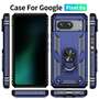 Outdoor H�lle f�r Google Pixel 8a TPU PC Hybrid Sergeant Armor Ring Cover Case