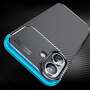 TPU H�lle f�r Apple iPhone 16 PLUS Carbon Fiber Muster Shockproof Cover Case