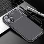 TPU H�lle f�r Apple iPhone 16 Carbon Fiber Muster Shockproof Back Cover Case