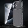 TPU H�lle f�r Apple iPhone 16 Carbon Fiber Muster Shockproof Back Cover Case