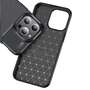 TPU H�lle f�r Apple iPhone 15 PRO MAX Carbon Fiber Muster Shockproof Cover Case