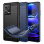 TPU H�lle f�r Xiaomi Redmi Note 12 PRO+ Carbon Fiber Skin Brushed Schutzcover