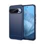 TPU H�lle f�r Google Pixel 9 9 PRO Carbon Fiber Skin Brushed Schutzcover Case