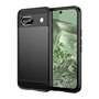 TPU H�lle f�r Google Pixel 8a Carbon Fiber Skin Brushed Schutzcover Soft Case