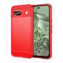 TPU H�lle f�r Google Pixel 8a Carbon Fiber Skin Brushed Schutzcover Soft Case