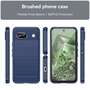 TPU H�lle f�r Google Pixel 8a Carbon Fiber Skin Brushed Schutzcover Soft Case