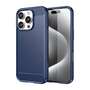TPU H�lle f�r Apple iPhone 16 PRO Carbon Fiber Skin Brushed Schutzcover Case
