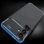 TPU H�lle f�r Samsung Galaxy S24 FE Carbon Fiber Muster Shockproof Cover Case