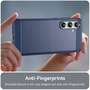 TPU H�lle f�r Samsung Galaxy S24 FE Carbon Fiber Skin Brushed Schutzcover Case