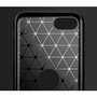 TPU H�lle f�r Apple iPhone SE 2020 2022 Carbon Fiber Skin Brushed Schutzcover