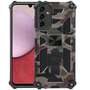 Outdoor H�lle f�r Samsung Galaxy A14 Camouflage Shockproof Schutz Armor Cover