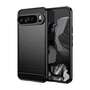 TPU H�lle f�r Google Pixel 9 PRO XL Carbon Fiber Skin Brushed Schutzcover Case