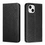 Handy Tasche f�r Apple iPhone 15 PLUS Carbon Fiber Wallet H�lle Magnet Etui Case