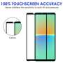 Schutzglas fr Sony Xperia 10 IV Full Cover Full Glue Tempered Glass Folie Film