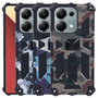 Outdoor H�lle f�r Xiaomi Redmi Note 13 PRO 4G Camouflage Shockproof TPU Cover
