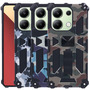 Outdoor H�lle f�r Xiaomi Redmi Note 13 4G Camouflage Shockproof PC Schutzcover