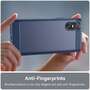 TPU H�lle f�r Sony Xperia 10 VI Carbon Fiber Skin Brushed Schutzcover Soft Case