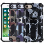 Outdoor H�lle f�r Apple iPhone SE 2020 2022 Camouflage Shockproof PC Schutzcover