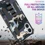 Outdoor H�lle f�r Apple iPhone 16 Camouflage Shockproof Schutz Cover Armor Kick